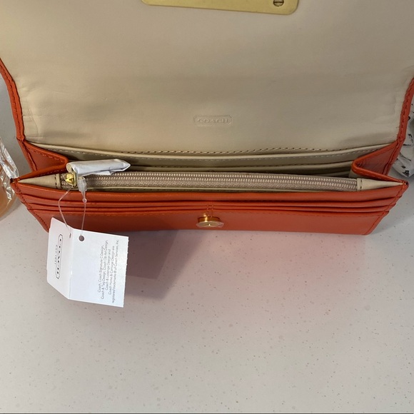 Coach Woven Leather Wallet - Picture 5 of 5